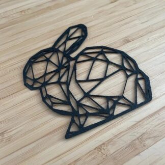 Decorațiune de perete Iepuraș Low Poly