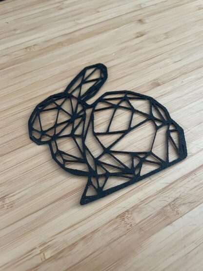Decorațiune de perete Iepuraș Low Poly